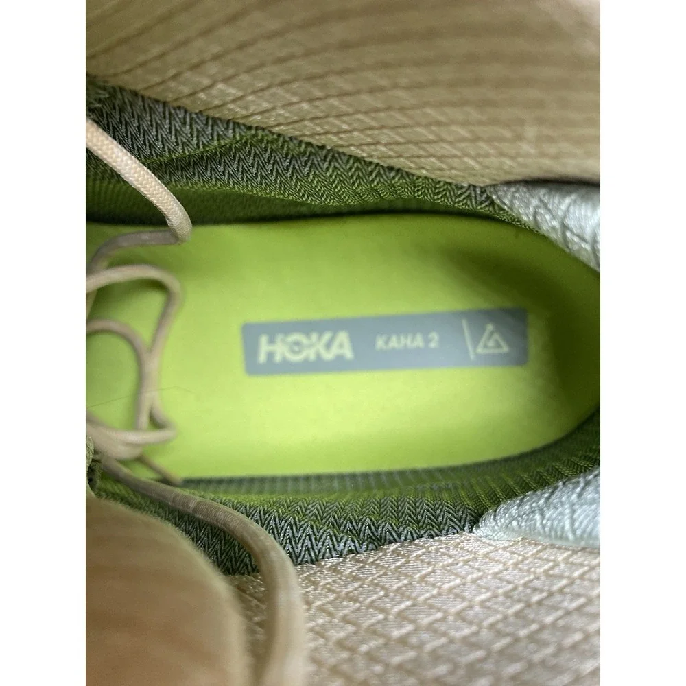 Hoka Kaha 2 GTX GoreTex WATERPROOF Oak Alabaster Hiking Boot Size 13